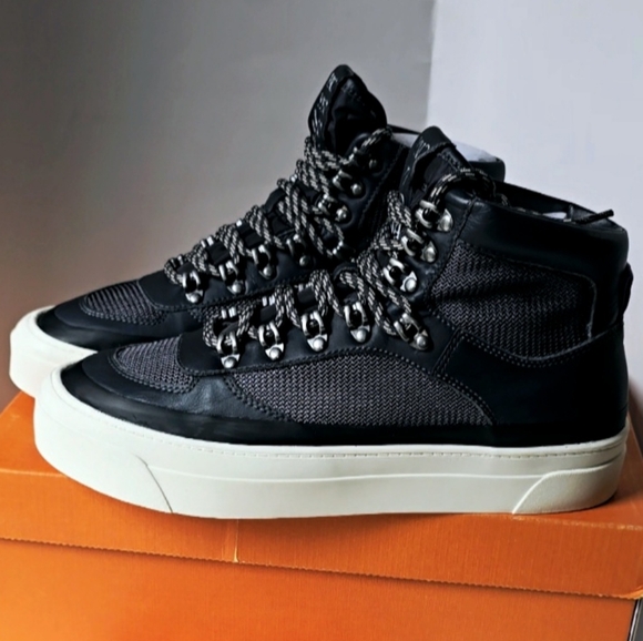 Miz Mooz Alpyne women's sports shoes, size 6.0, dark blue, leather. - Picture 10 of 14